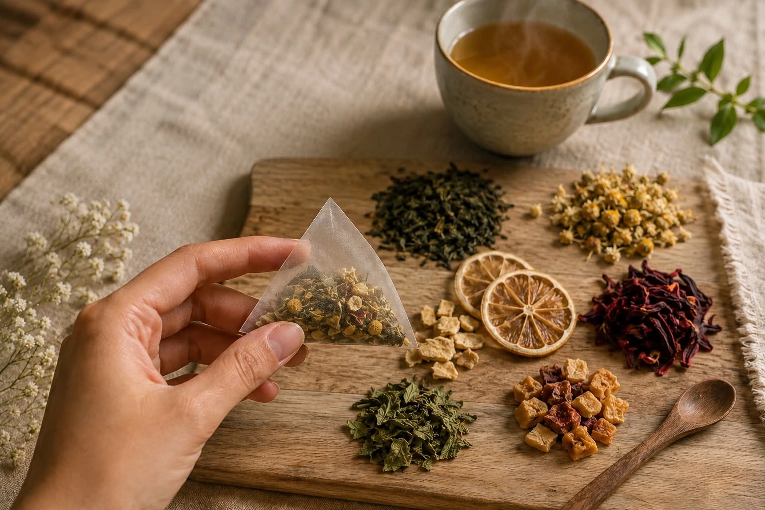 Que contient vraiment un bon sachet de thé ?